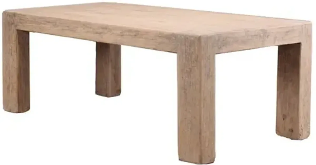 Kaelani Dining Table - Natural Reclaimed Pinewood