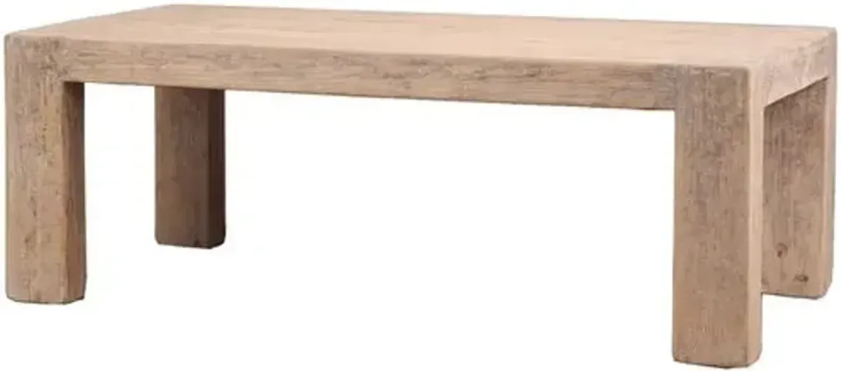 Kaelani Dining Table - Natural Reclaimed Pinewood