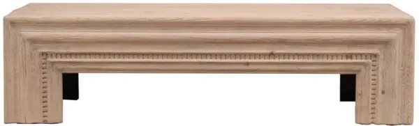 Mindie Coffee Table, Natural Reclaimed Pinewood