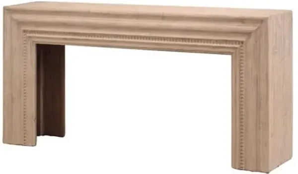 Mindie Console Table - Natural Reclaimed Pinewood - Brown