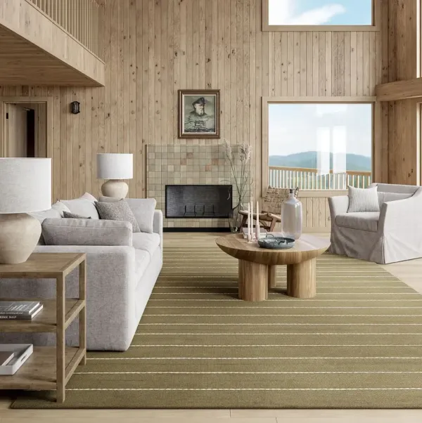 Nightwalk Rug, Olive Green