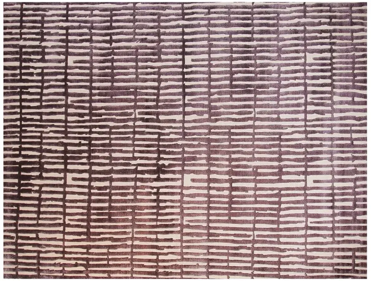 Jade Rug, 9x12, Purple