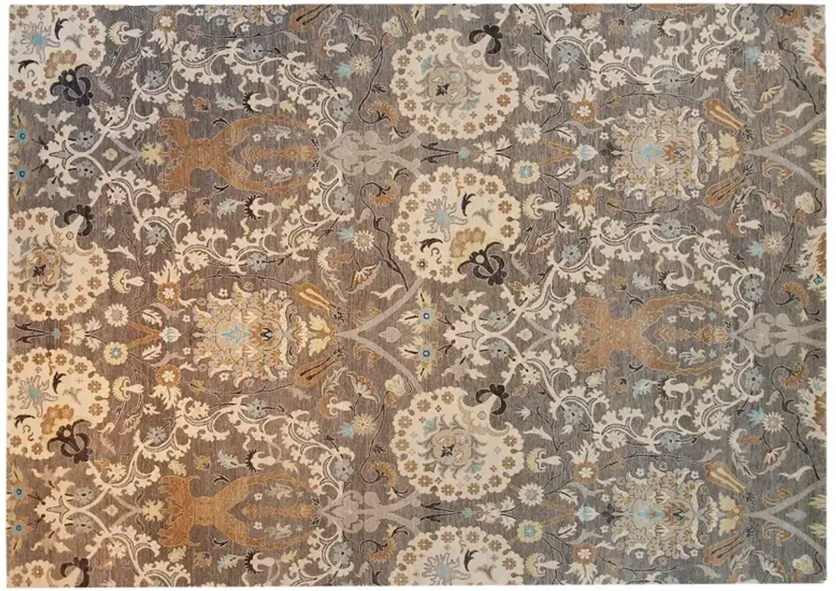 Byron Rug, 9x12, Gray