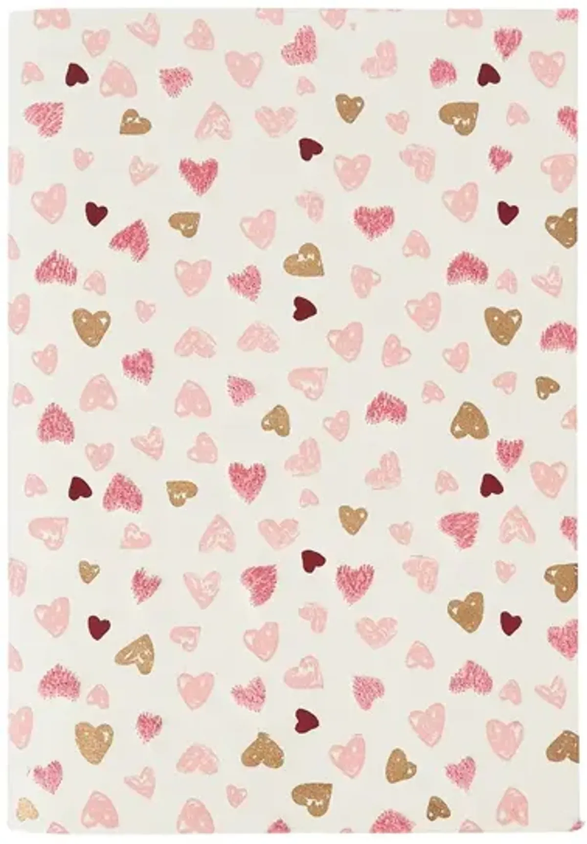 Love You More 7" x 10" Paper Journal, Pink