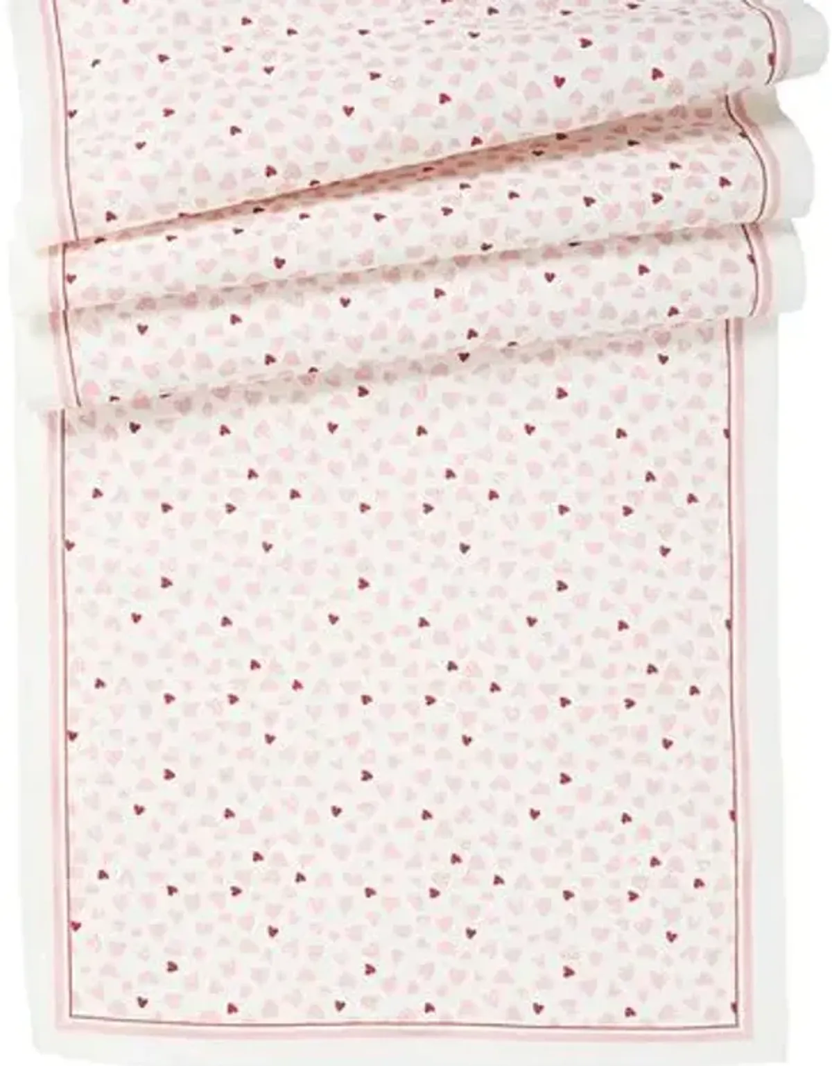 Love You More 18" x 90" Table Runner - Pink - Juliska