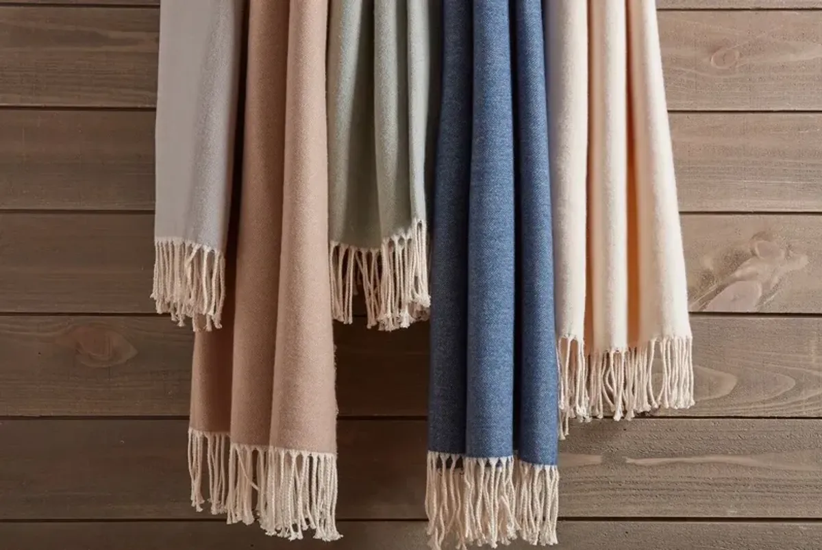 Stella Brushed Cotton Throw