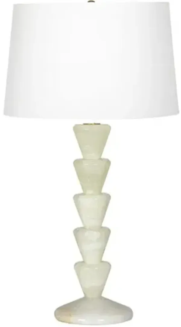 Patricia Jade Table Lamp - Neutral - Regina Andrew - Green