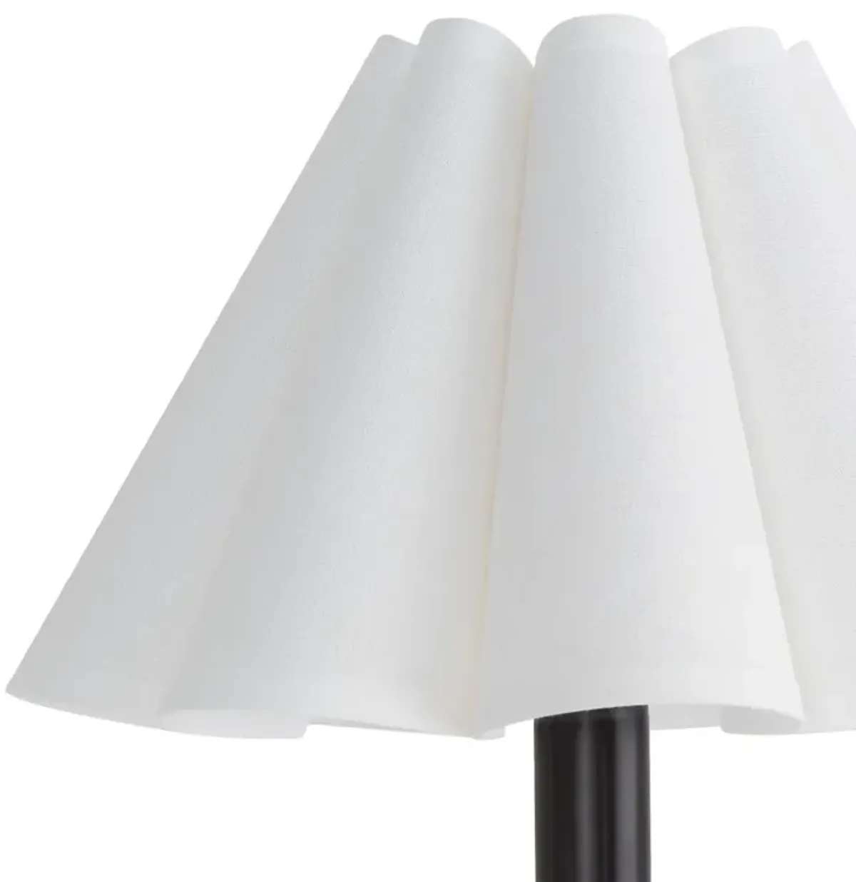 Polly Scallop Shade Single Wall Sconce - Regina Andrew - Black