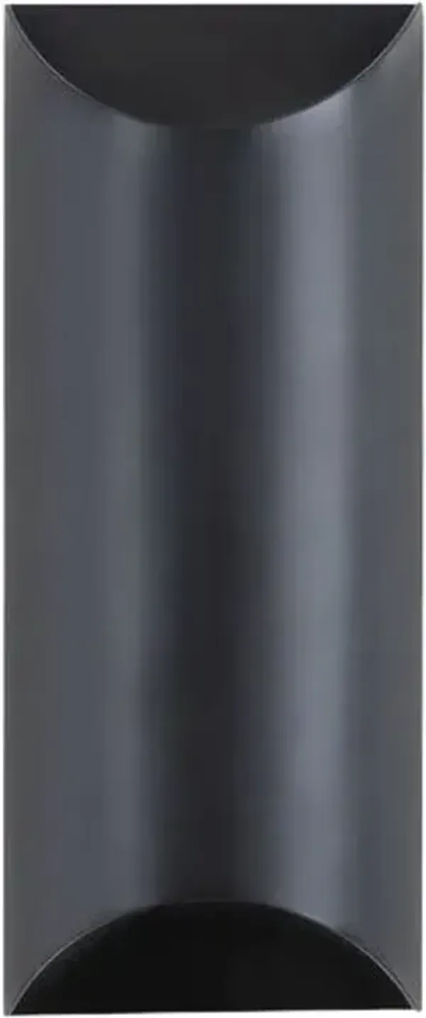 Meyer Outdoor Wall Sconce - Black - Regina Andrew