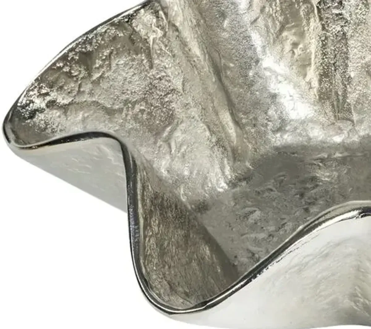 Pedicoat Metal Bowl - Regina Andrew - Silver