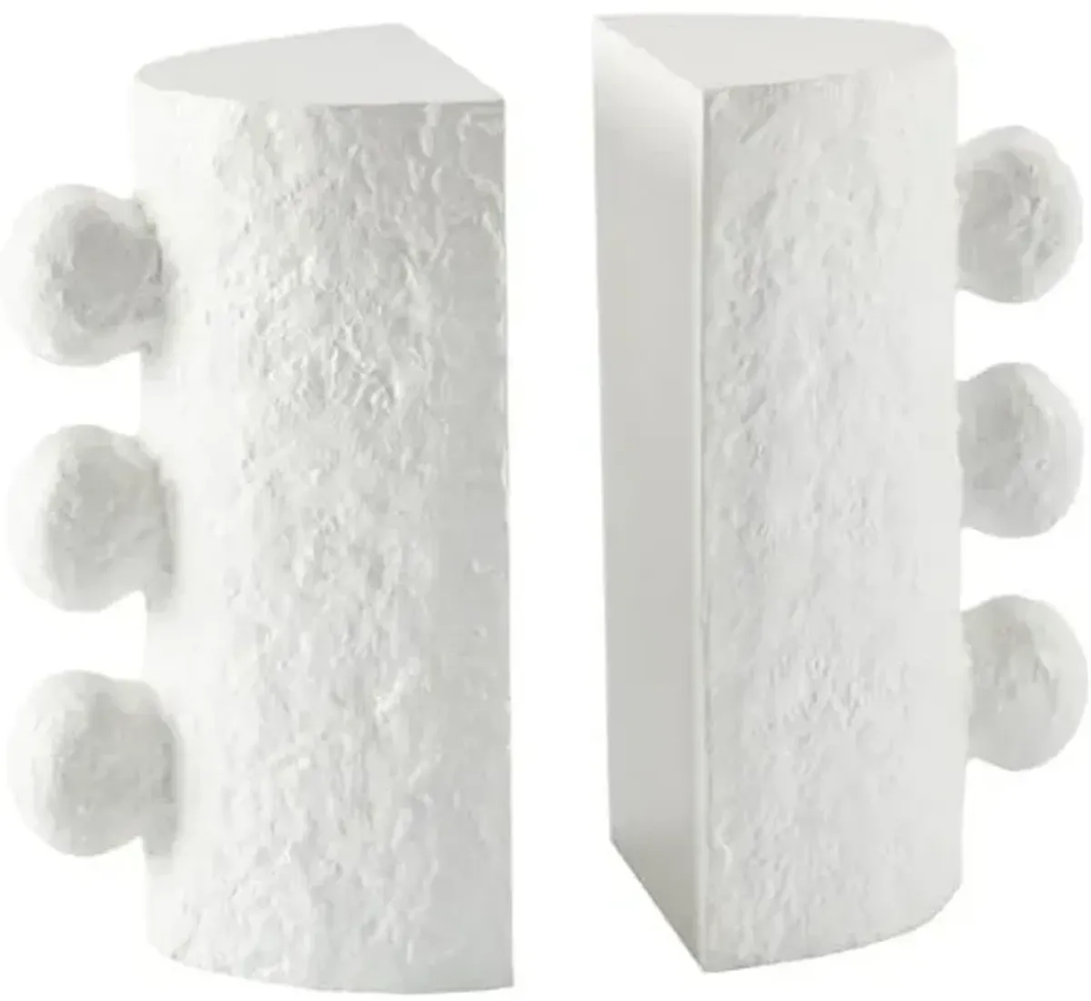 Sanya Bookend Set - Regina Andrew - Handcrafted - White