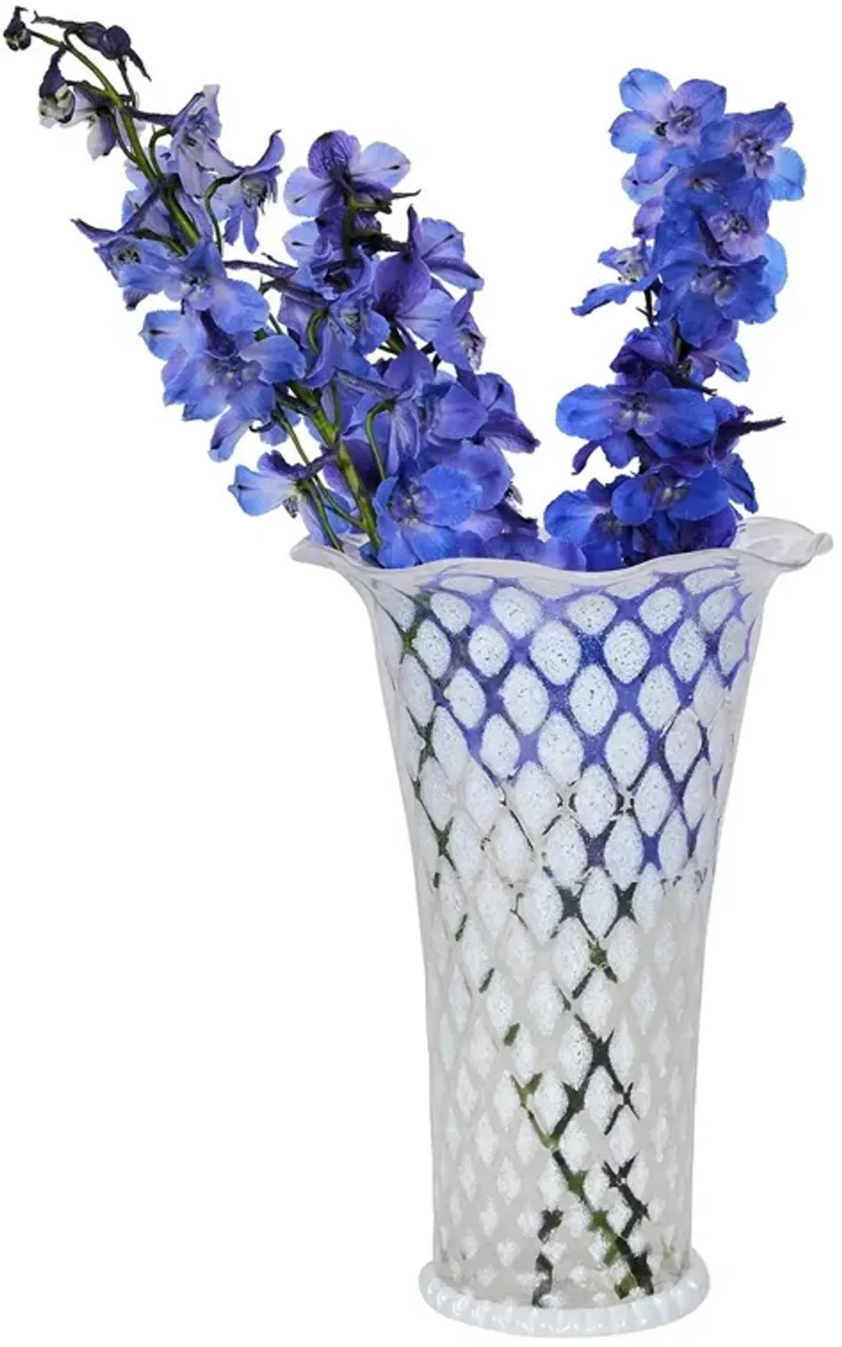 Trellis 9" Flared Vase