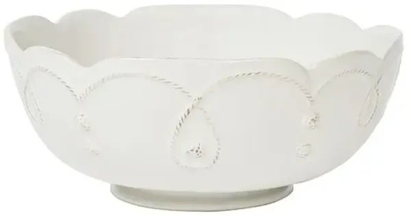 Jardins Du Monde 10" Serving Bowl - Whitewash - Juliska