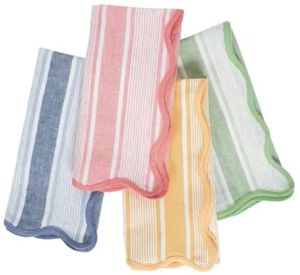 Set of 4 Cabana Stripe Napkinscolor - Juliska - Multi
