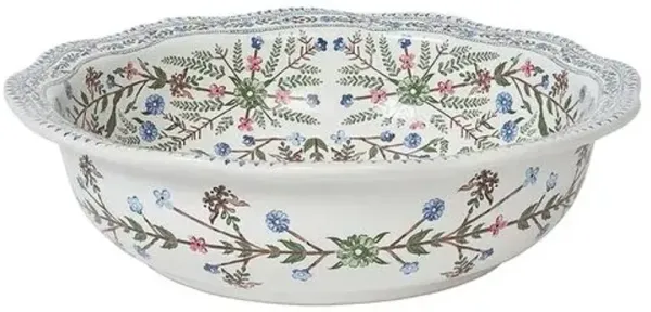 Villa Seville 12" Serving Bowl - Chambray - Juliska - Blue