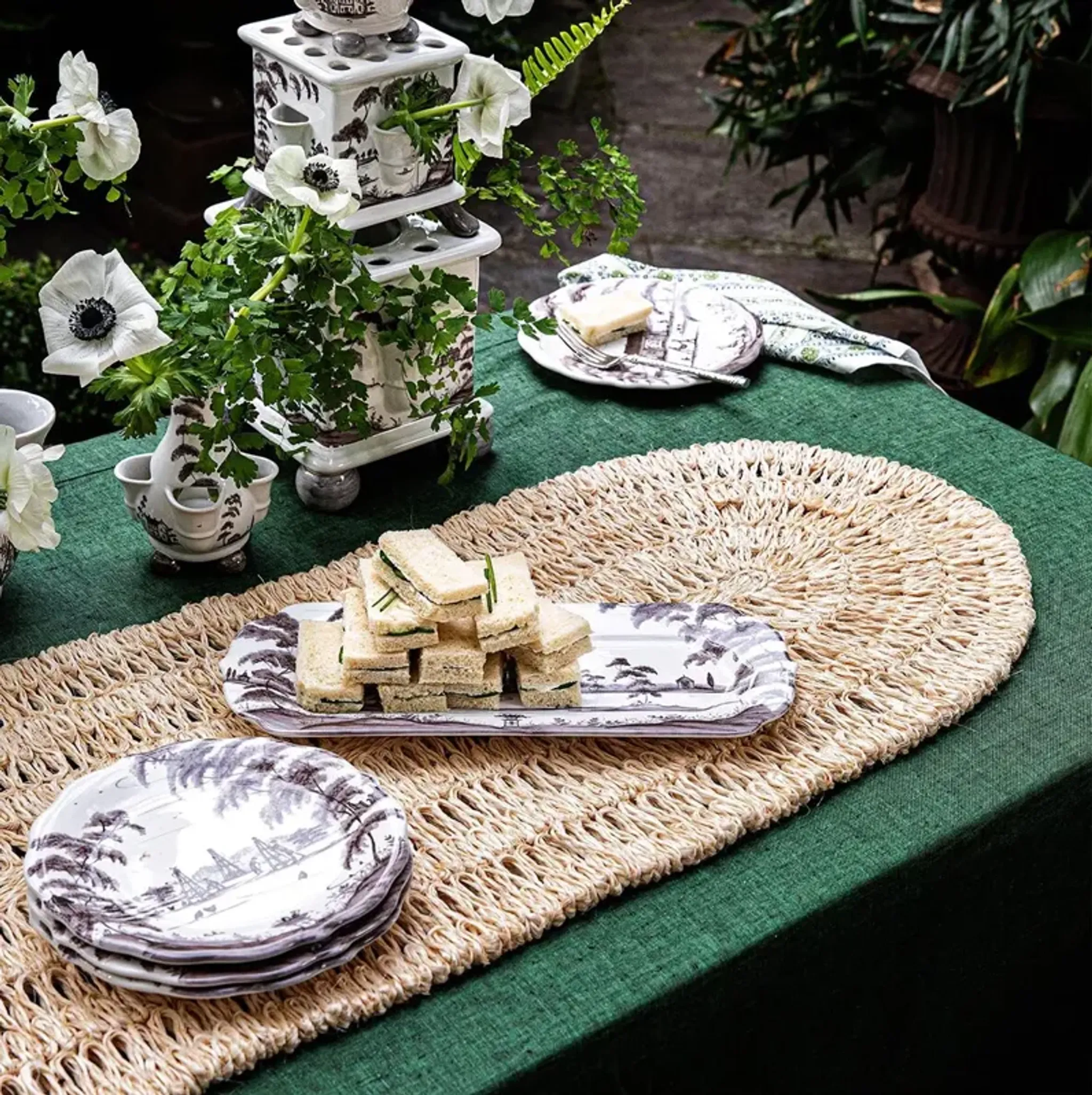 Straw Loop Table Runner Natural Juliska Brown One Kings Lane ...