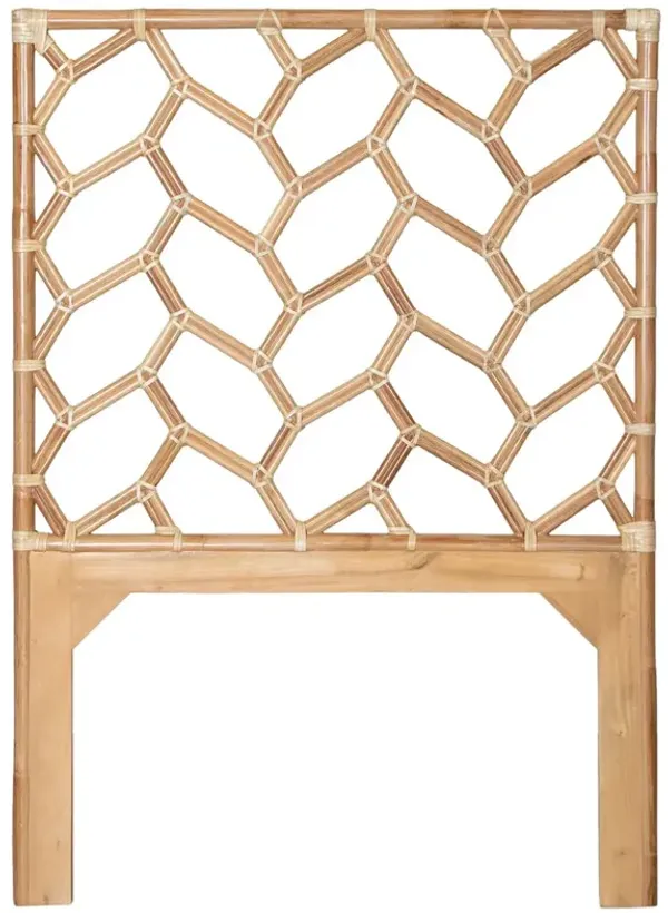 Silas Rattan Headboard, Natural