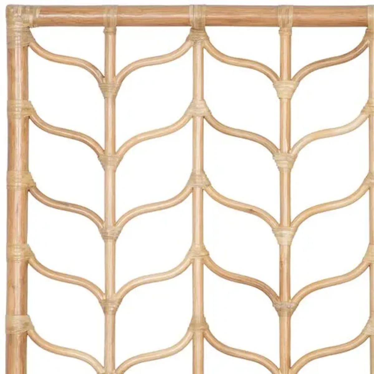 Ivy Rattan Headboard - Beige