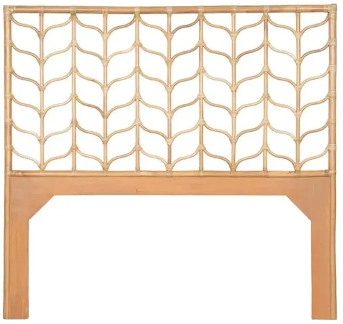 Ivy Rattan Headboard - Beige