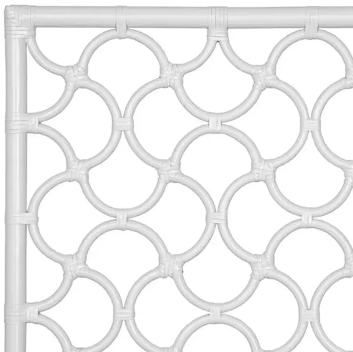 Mar Rattan Headboard - White