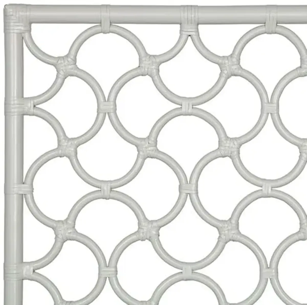 Mar Rattan Headboard - Green