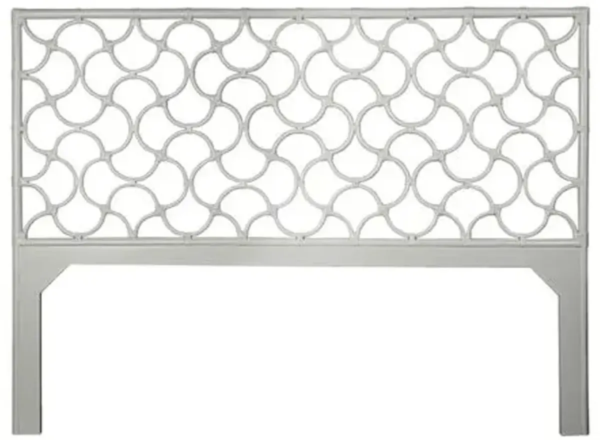 Mar Rattan Headboard - Green