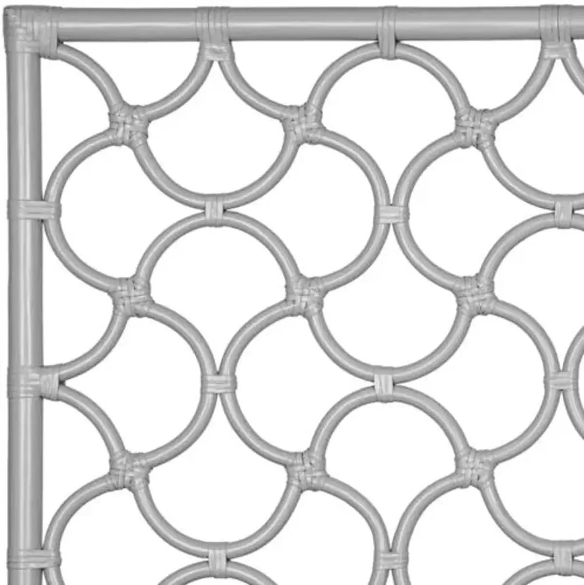 Mar Rattan Headboard - Gray