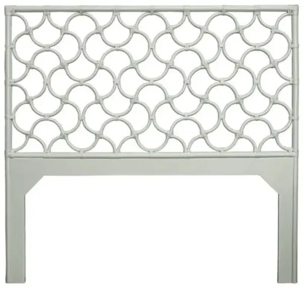 Mar Rattan Headboard - Green