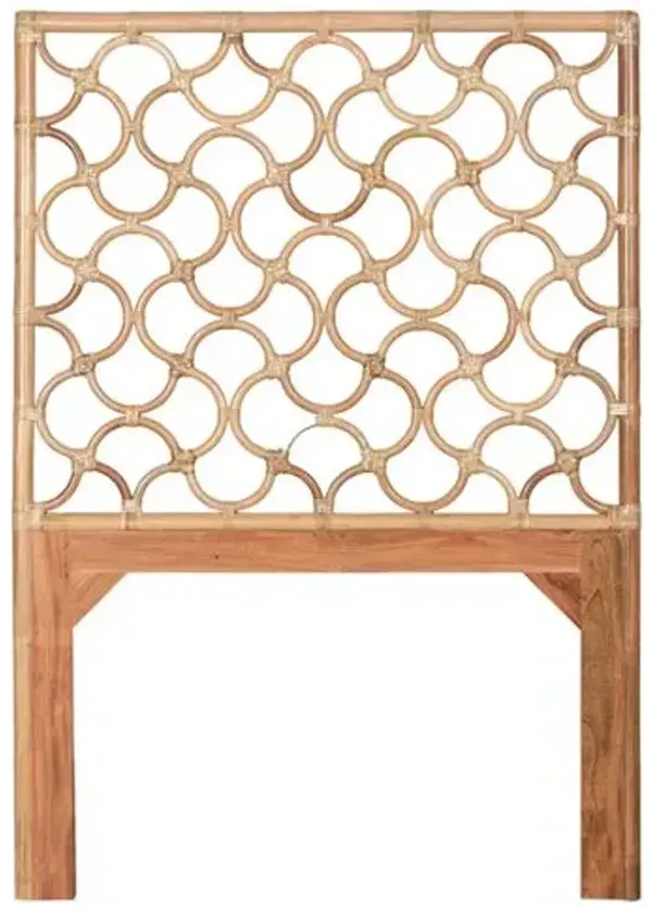 Mar Rattan Headboard - Beige