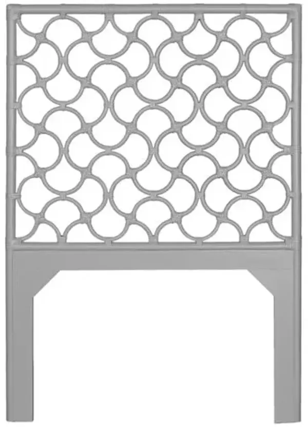 Mar Rattan Headboard - Gray