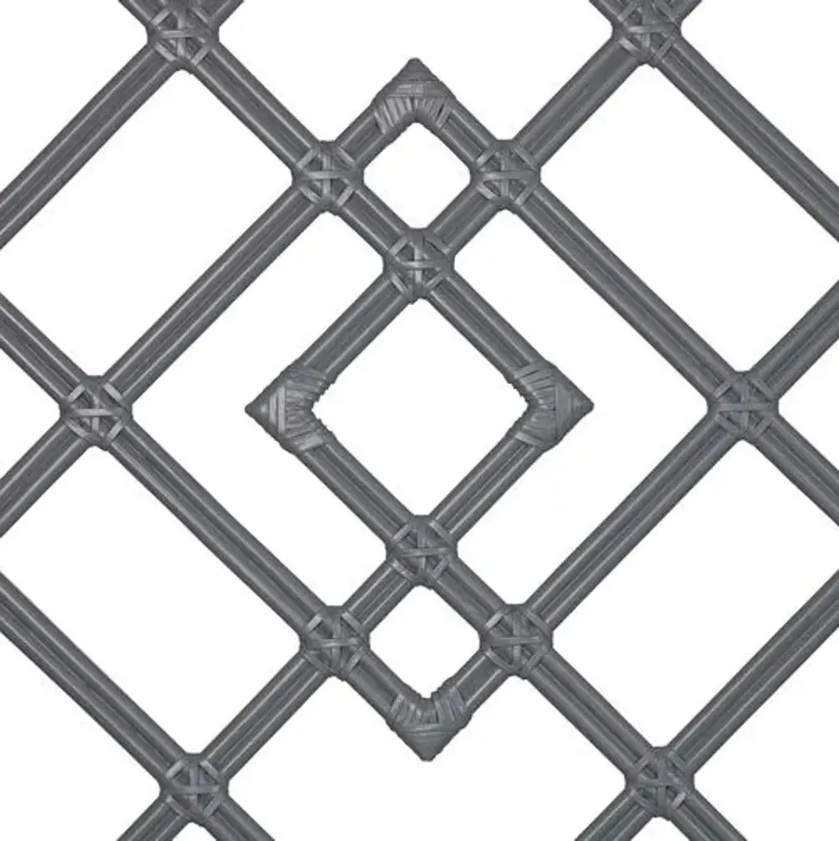 Darien Rattan Headboard - Gray