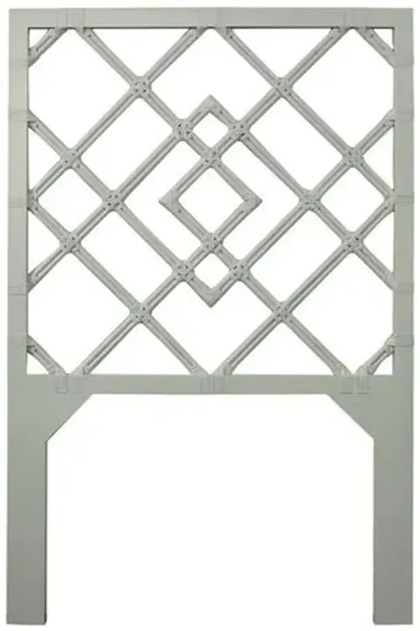 Darien Rattan Headboard - Green