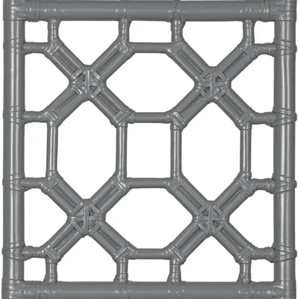 Lattice Back Rattan Headboard