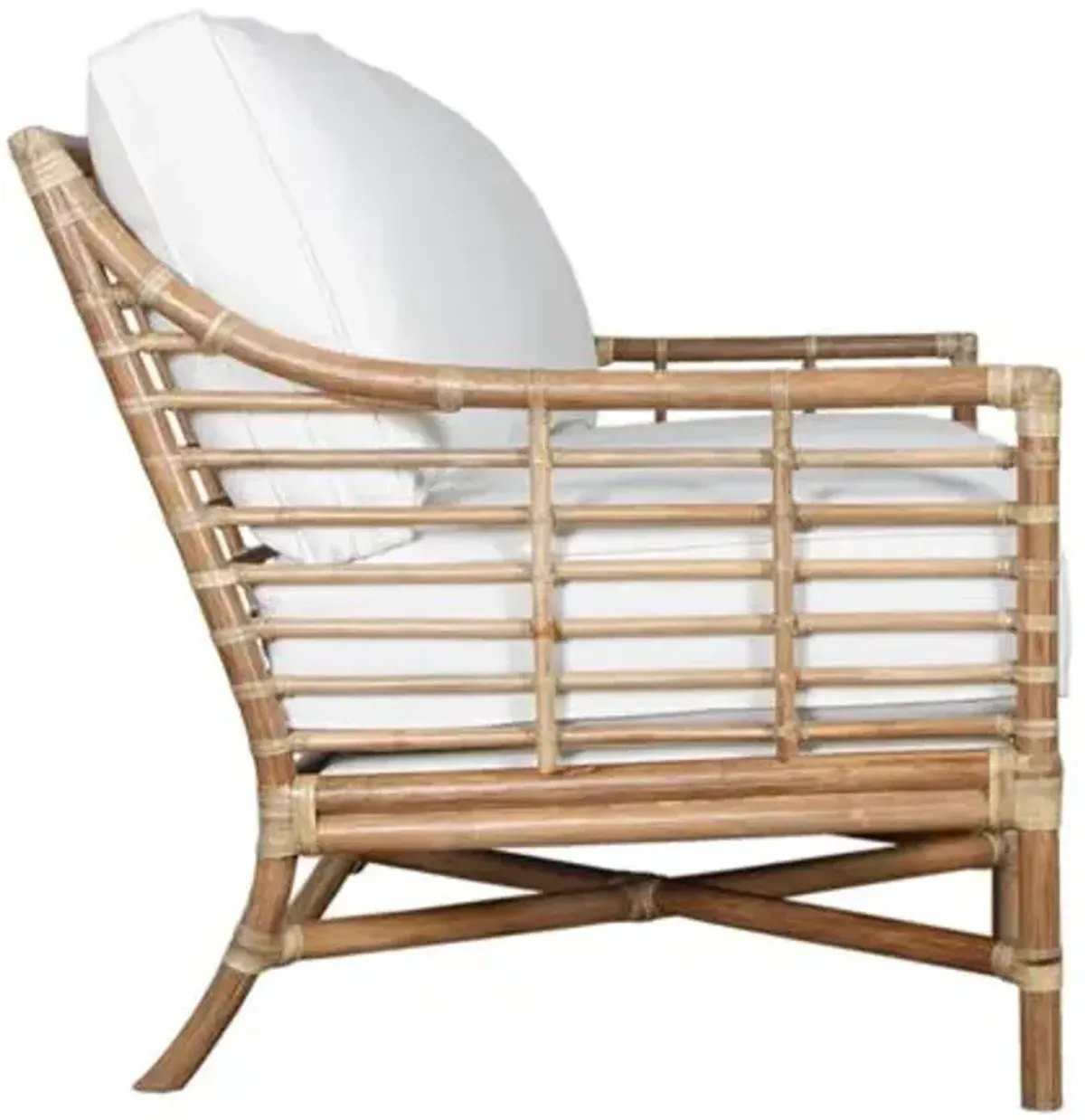 Luna Rattan Sofa - Natural