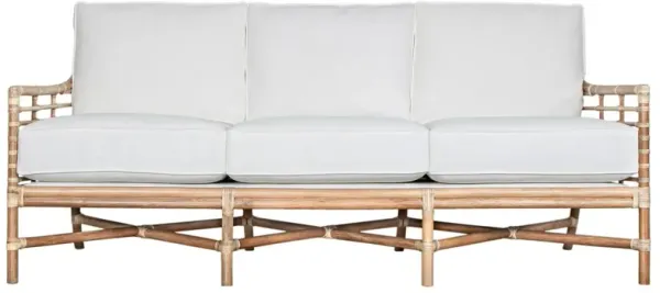 Luna Rattan Sofa, Natural