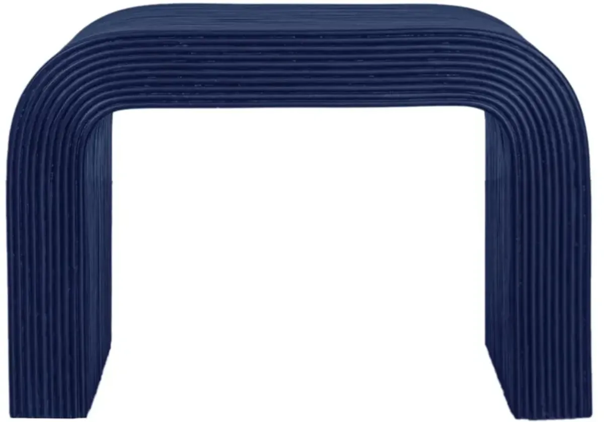 Bahia 28" Rattan Waterfall Bench