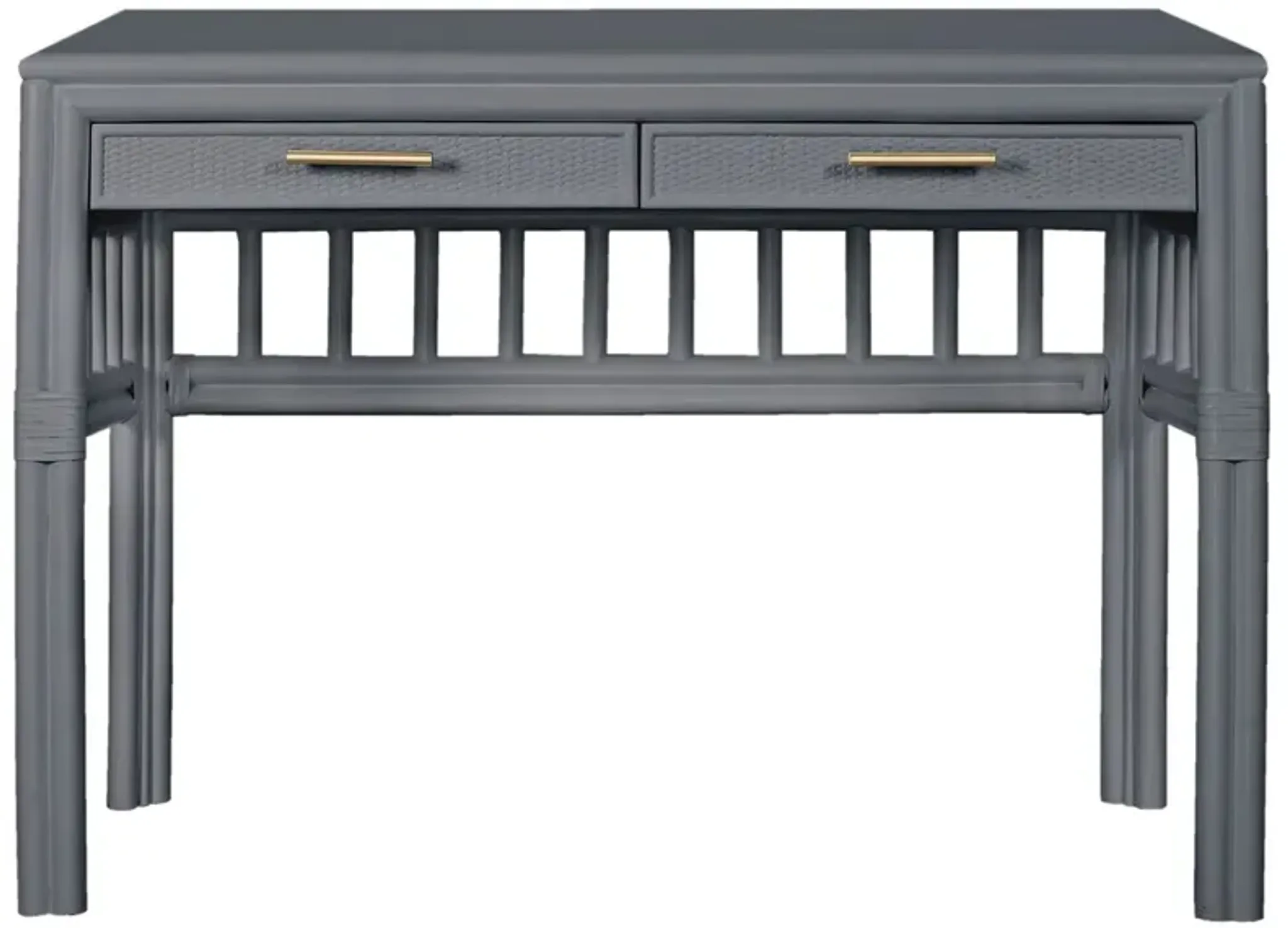 Colony Rattan Desk | Furniture.com
