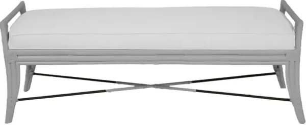 Malacca 52" Rattan Bench