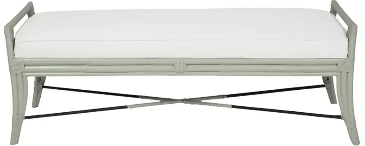 Malacca 52" Rattan Bench