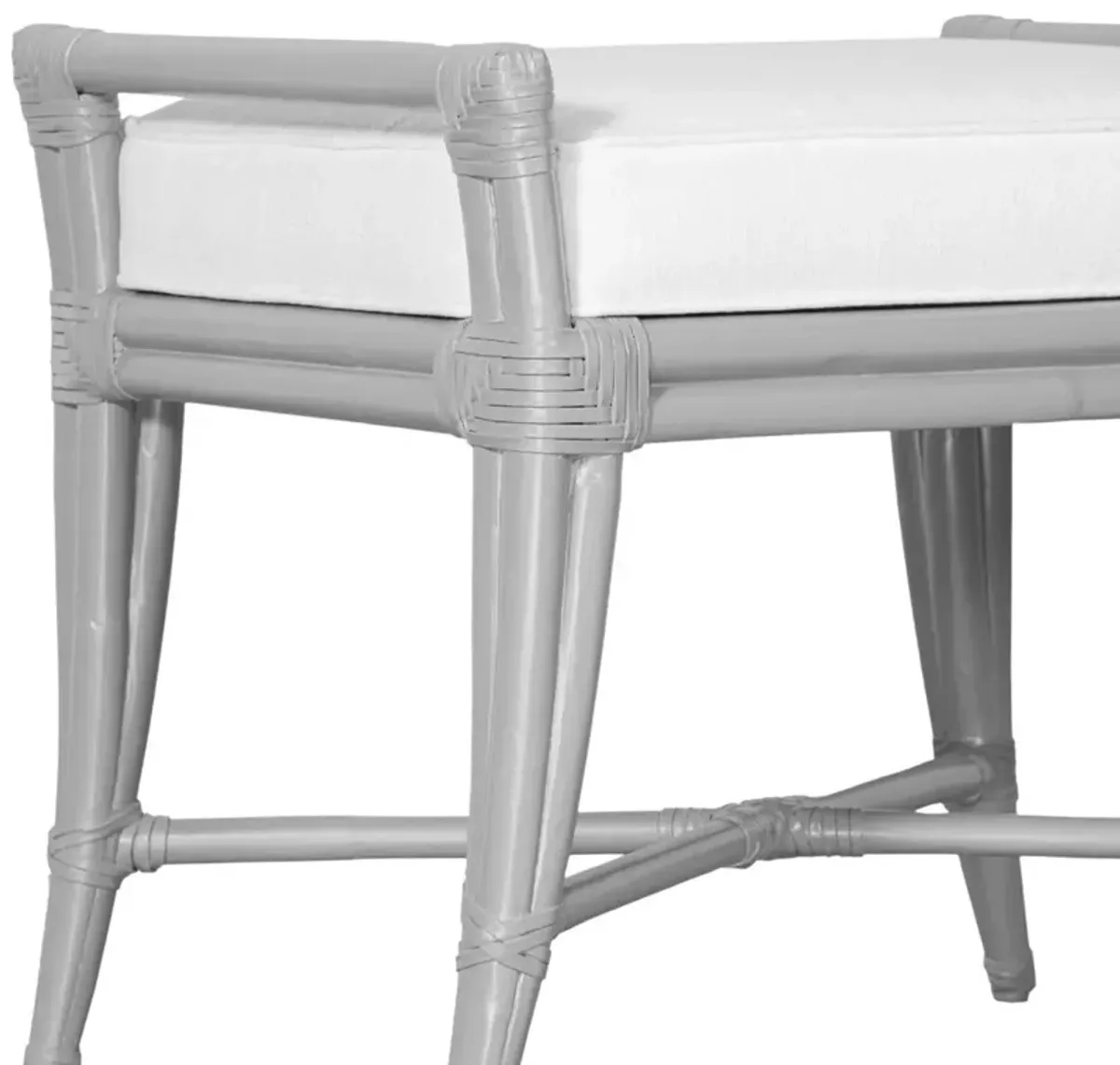 Malacca 24" Rattan Bench