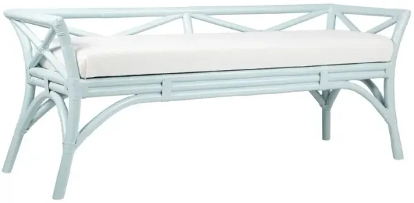 Charlotte Rattan 60" Bench