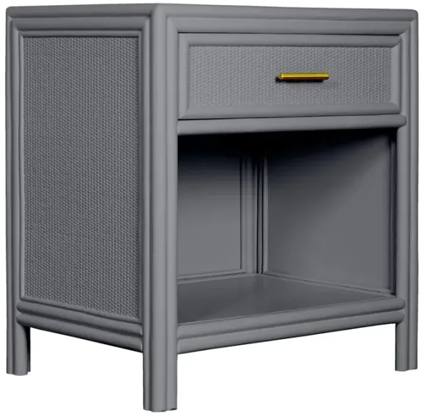 Bermuda Rattan 1-Drawer Nightstand