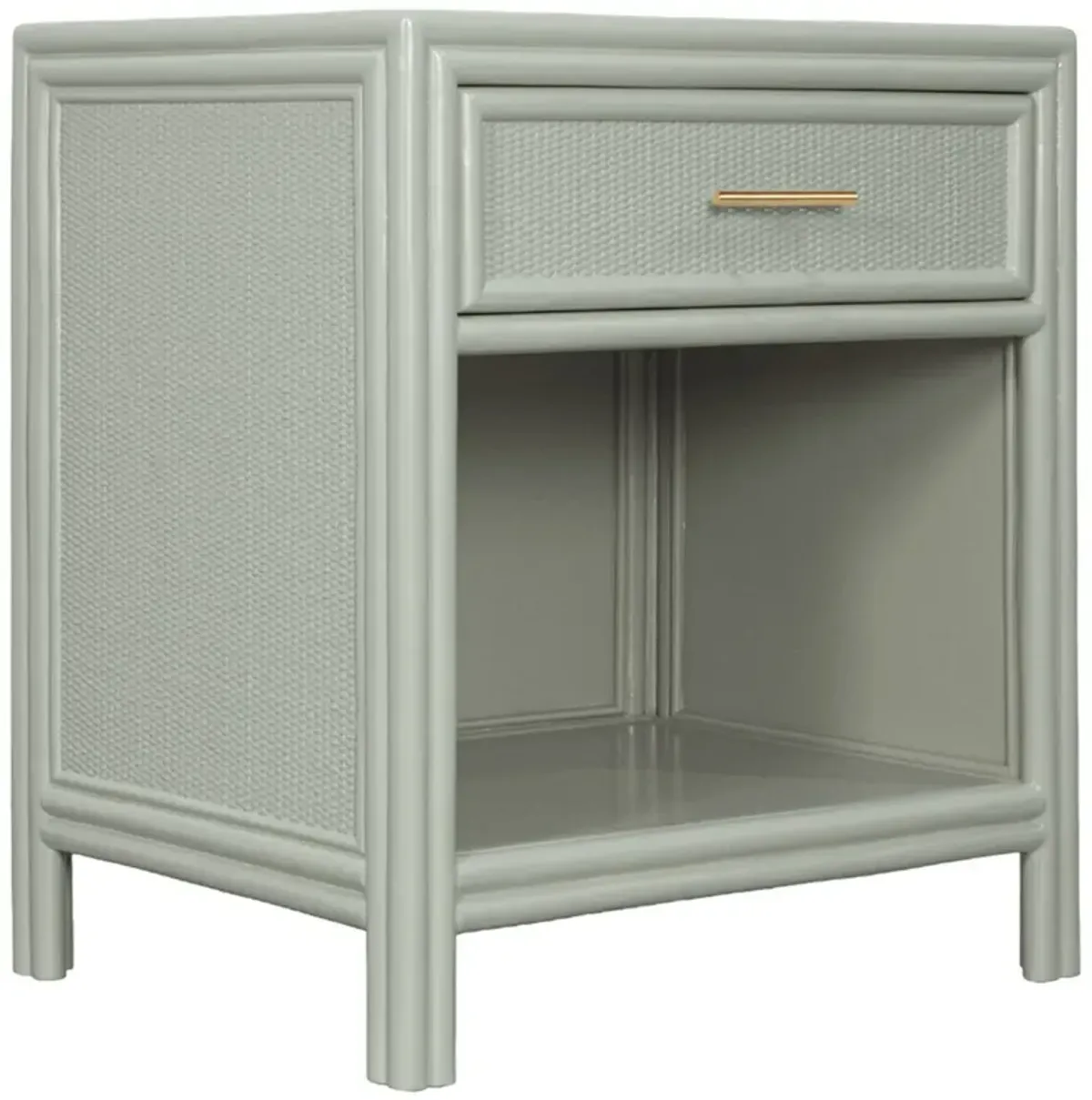 Bermuda Rattan 1-Drawer Nightstand