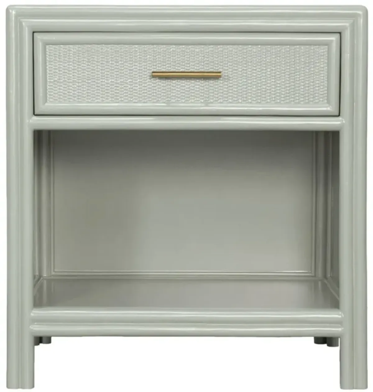 Bermuda Rattan 1-Drawer Nightstand