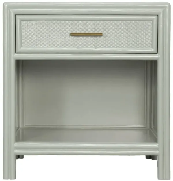 Bermuda Rattan 1-Drawer Nightstand