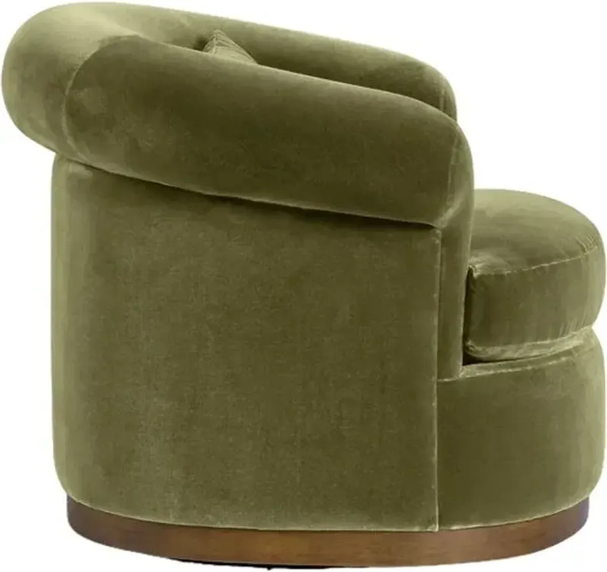 Fleur Performance Velvet Swivel Chair - Tulsi Home