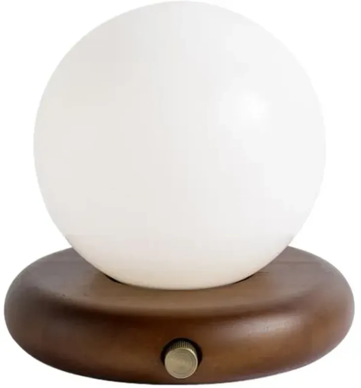 Otto Globe Table Lamp - Tulsi Home - Brown