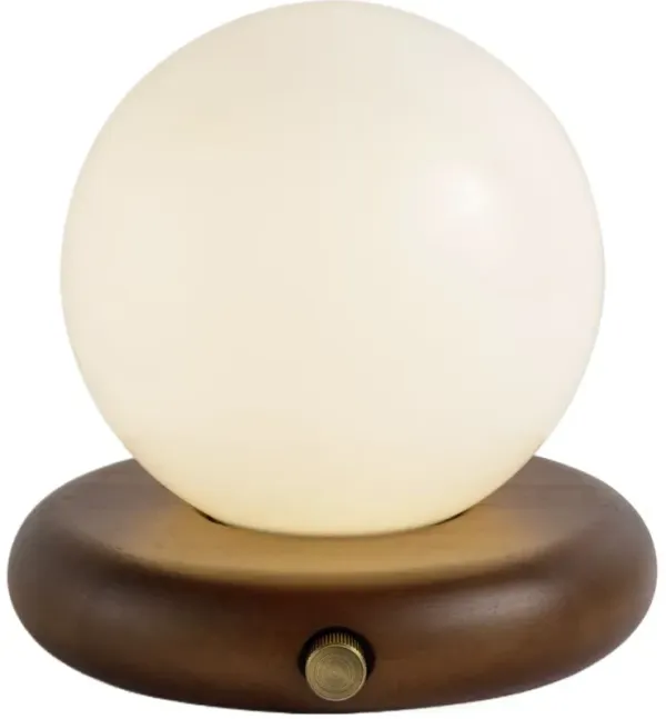 Otto Globe Table Lamp - Tulsi Home - Brown
