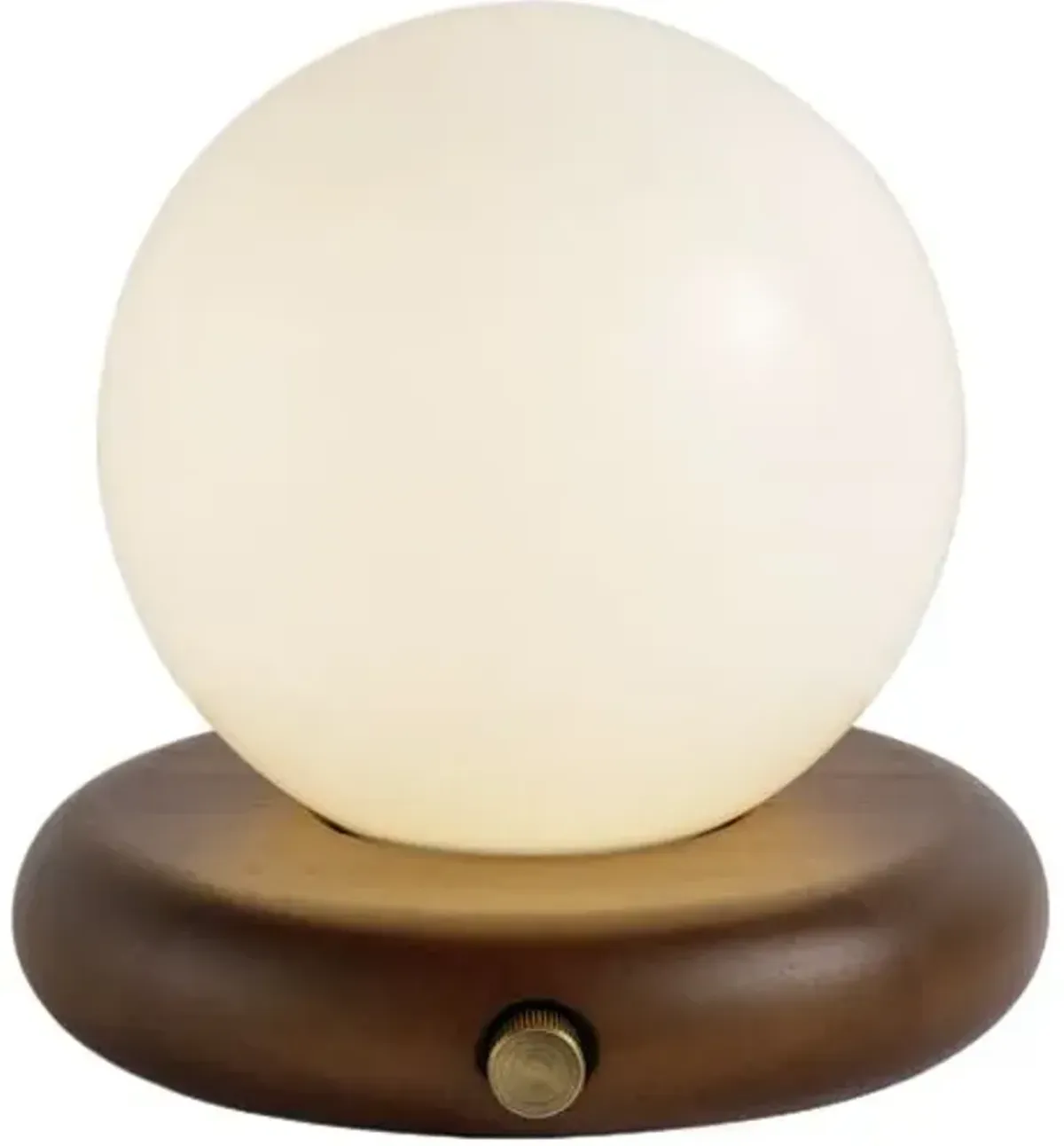 Otto Globe Table Lamp - Tulsi Home - Brown