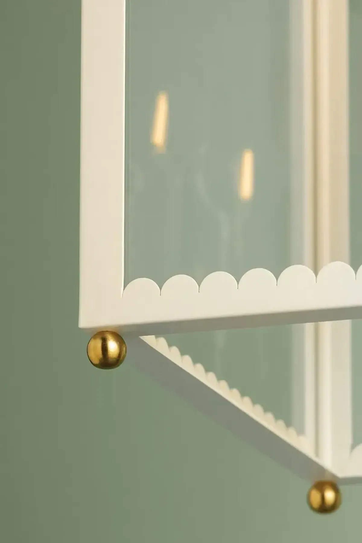 Keir 4-Light Lantern - White